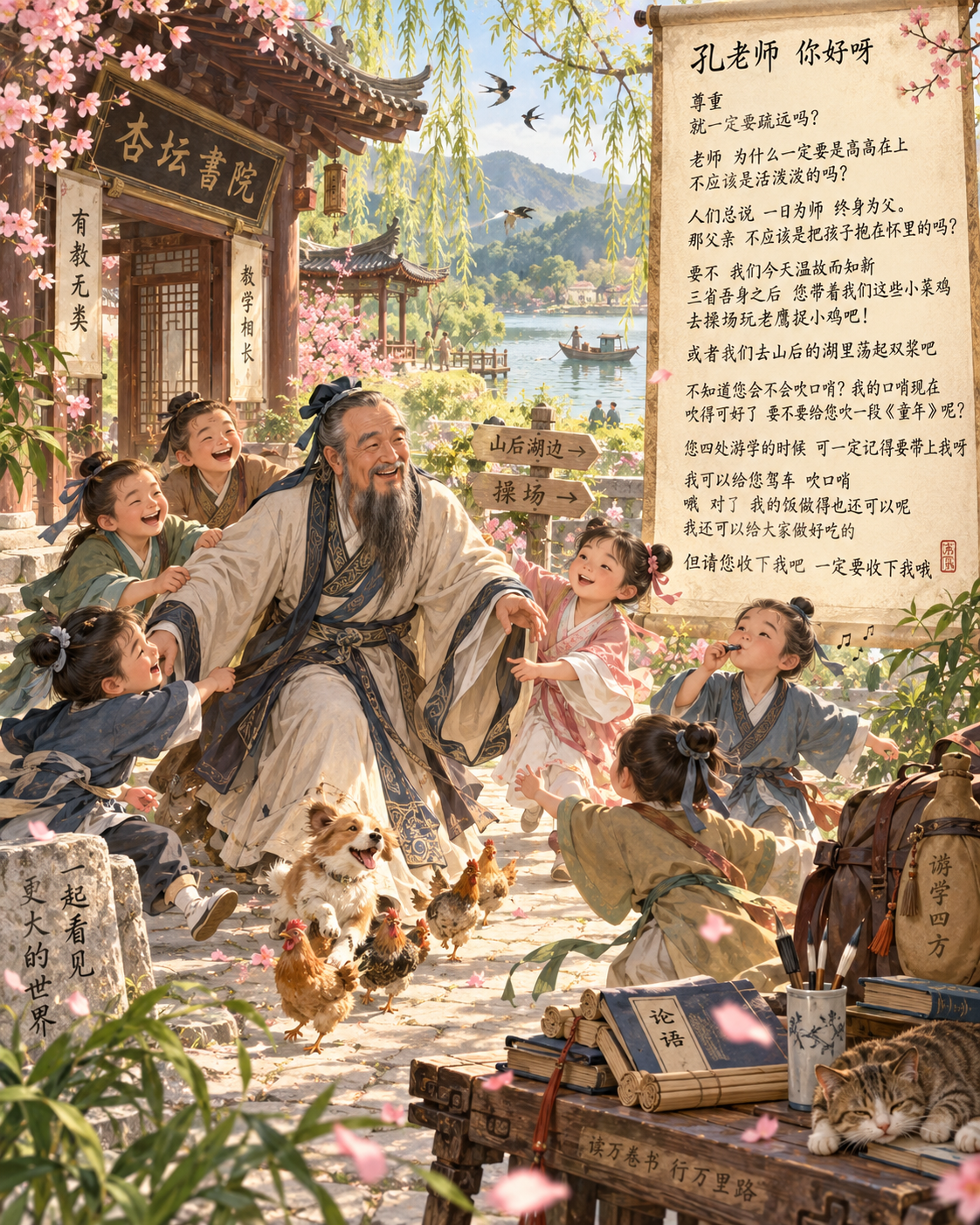 Aloha, Master Kong／孔老师你好呀的保留原图