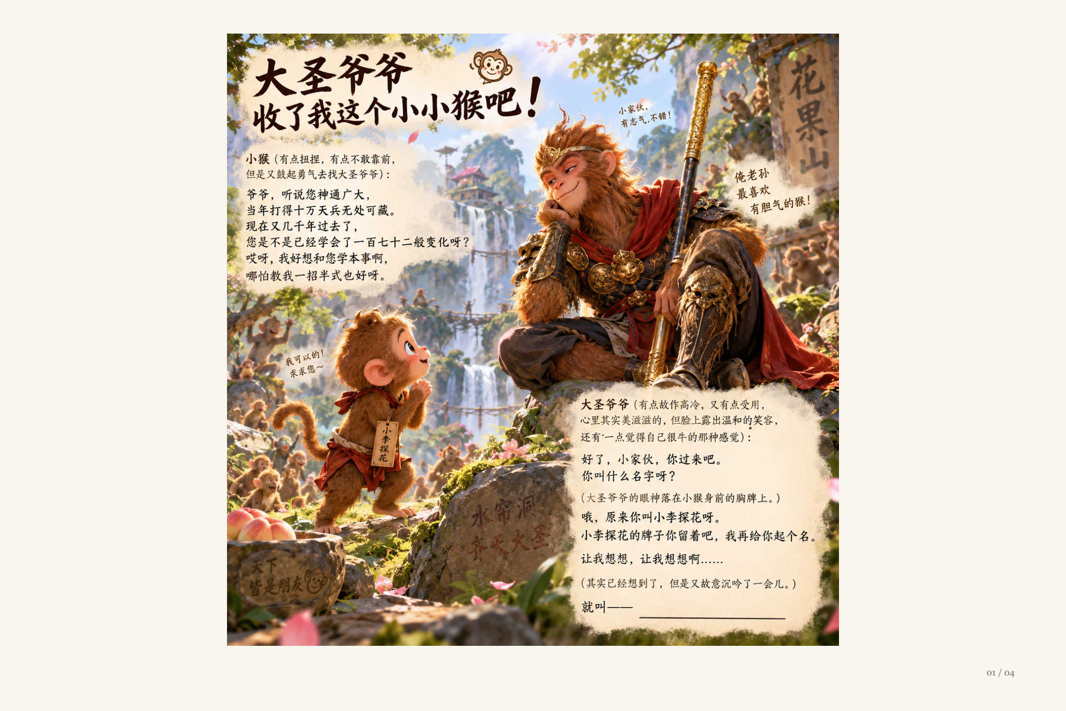 大圣爷爷图文版第1页